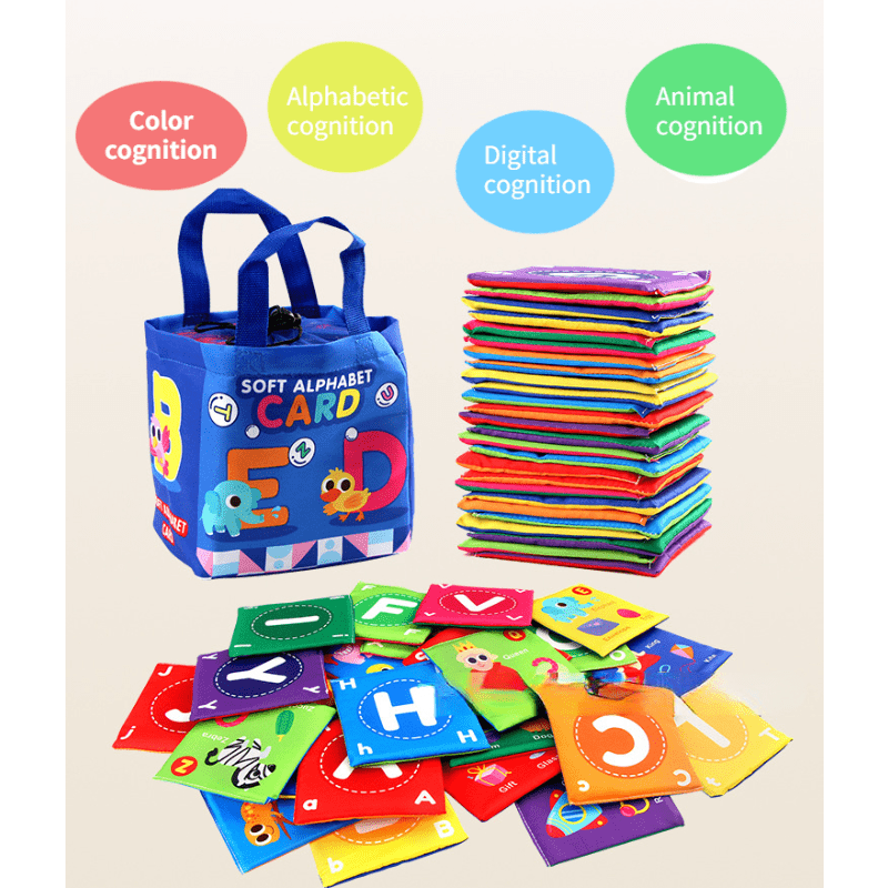 Kaplan Early Learning Colorpockit Portable Coloring Kit With Storage Bag &  Bonus Abc Learning Cards - Blue - 44 Pieces : Target