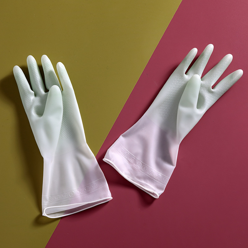 Pvc Dishwashing Cleaning Gloves Skin friendly Kitchen Gloves - Temu