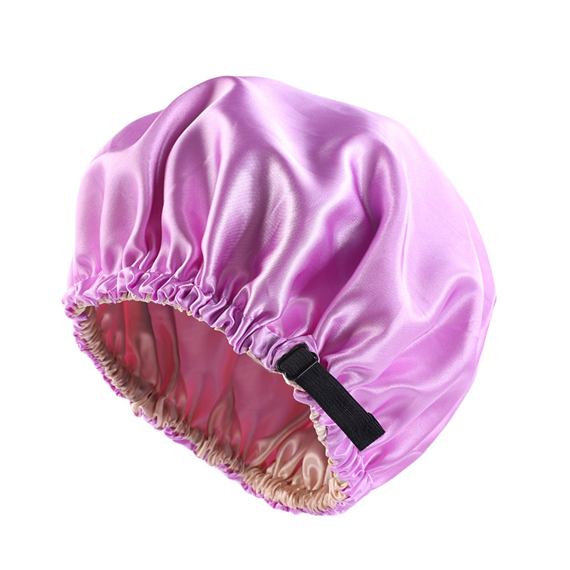 Cheap Satin Bonnet 1Pcs Silk Bonnets For Women Large Double Layer