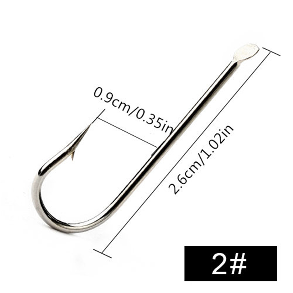 High Carbon Stainless Steel Fishing Hooks Perfect Freshwater - Temu