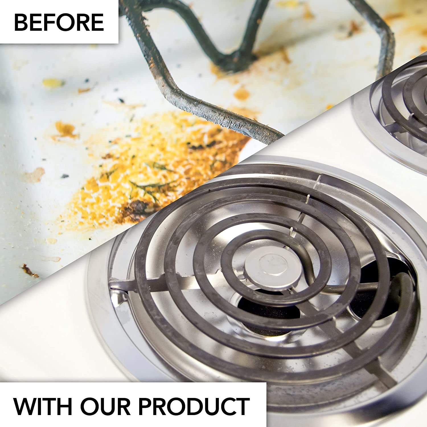 1/4/6pcs Gas Stove Top Cover Non-stick Easy Cleaning Cleaning Gas Stove Top