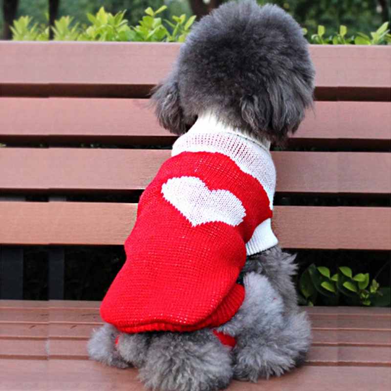 Red Heart Dog Sweater