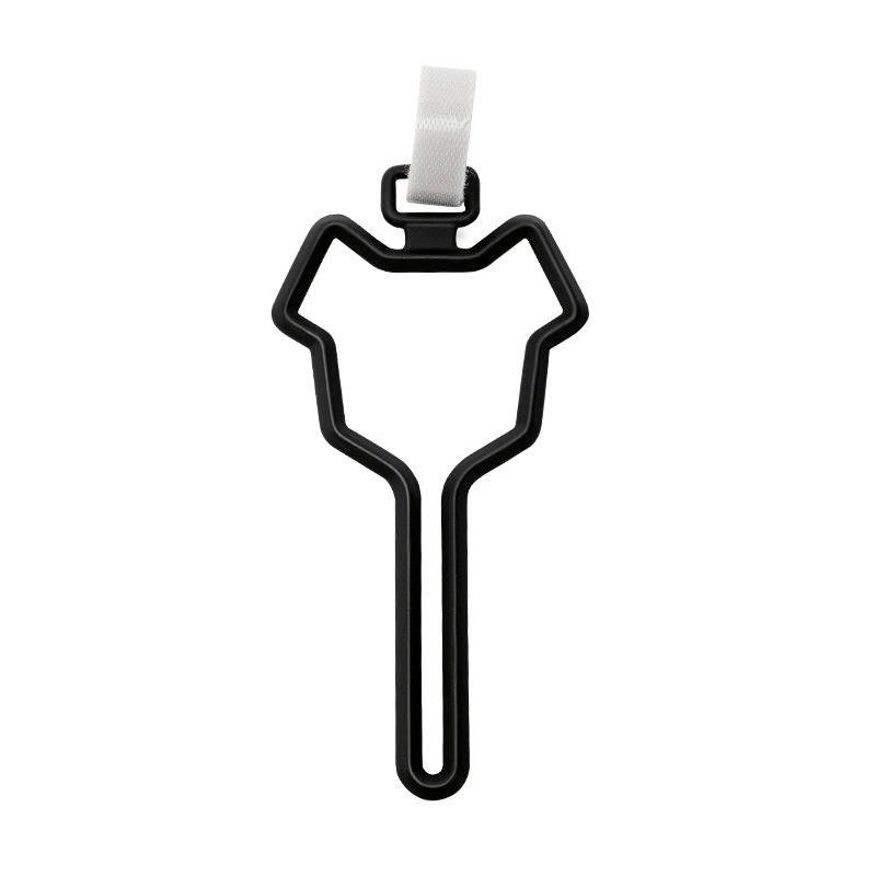 Dog Poop Bag Clip With Clip- Operation & Rope Closure - Hygienic Waste Disposal For Walking, Leash, For Puppies & Dogs ( Needed)
