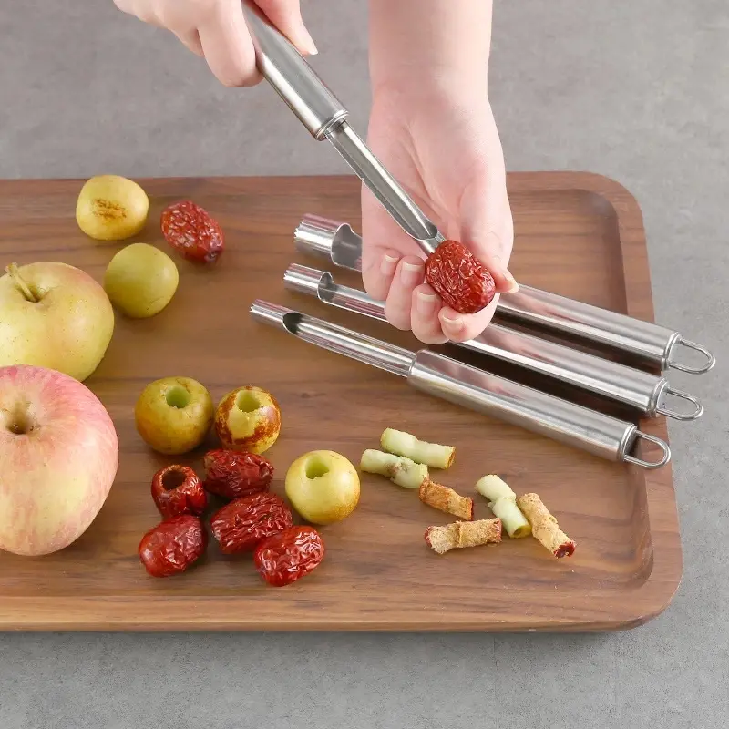 Effortlessly Core And Pears With Stainless Steel Corer - Perfect For  Kitchen Gadgets And Fruit & Vegetable Tools - Temu