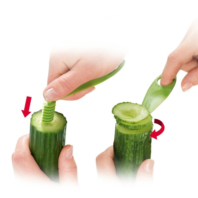  Handheld Spiralizer, Manual Vegetable Spiralizer Vegetable  Veggie Spiral Cutter for Carrots Cucumbers Veggetti (1#): Home & Kitchen