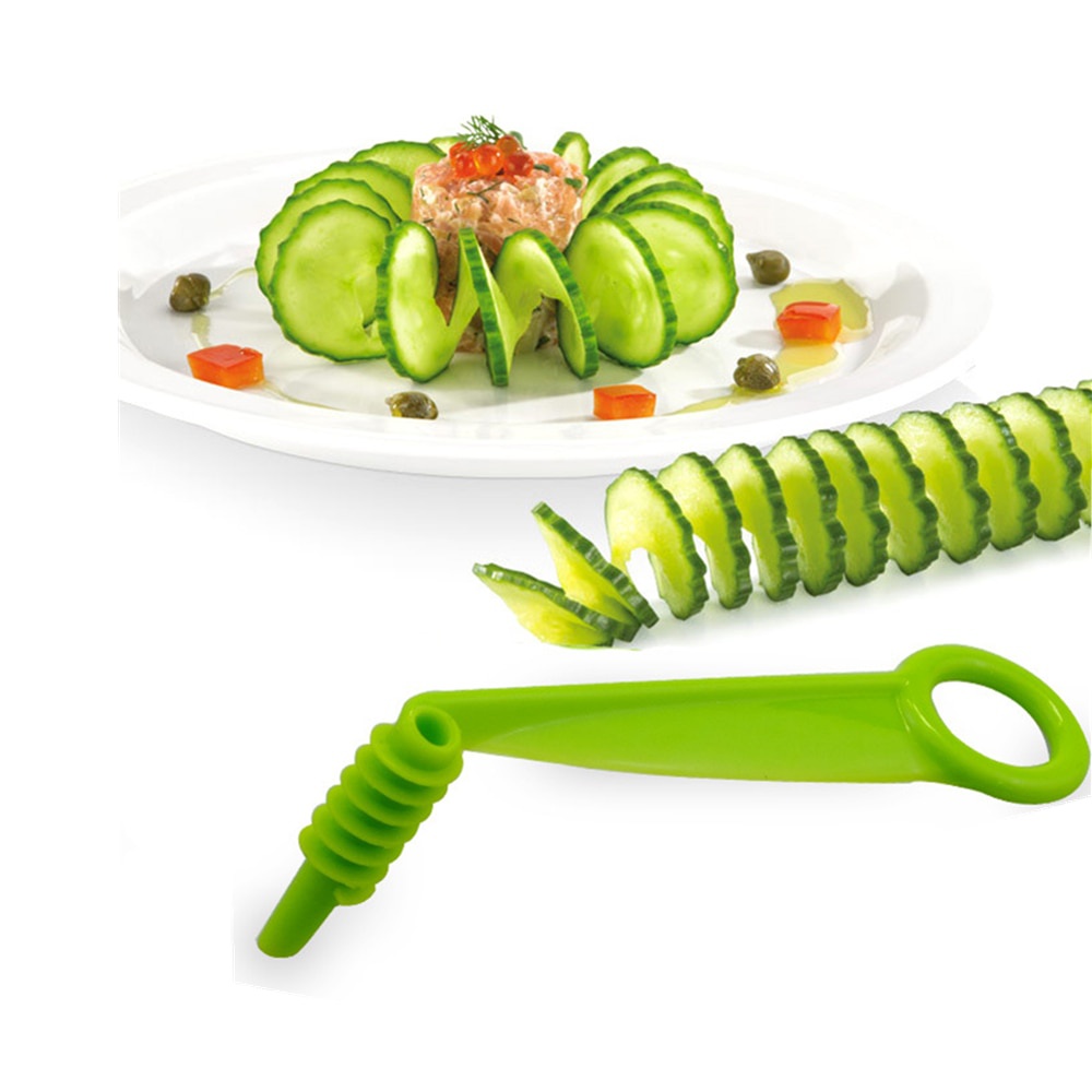 K670 Vegetable Spiral Cutter 4pcs/set Spiralizer Meat Filling Tool