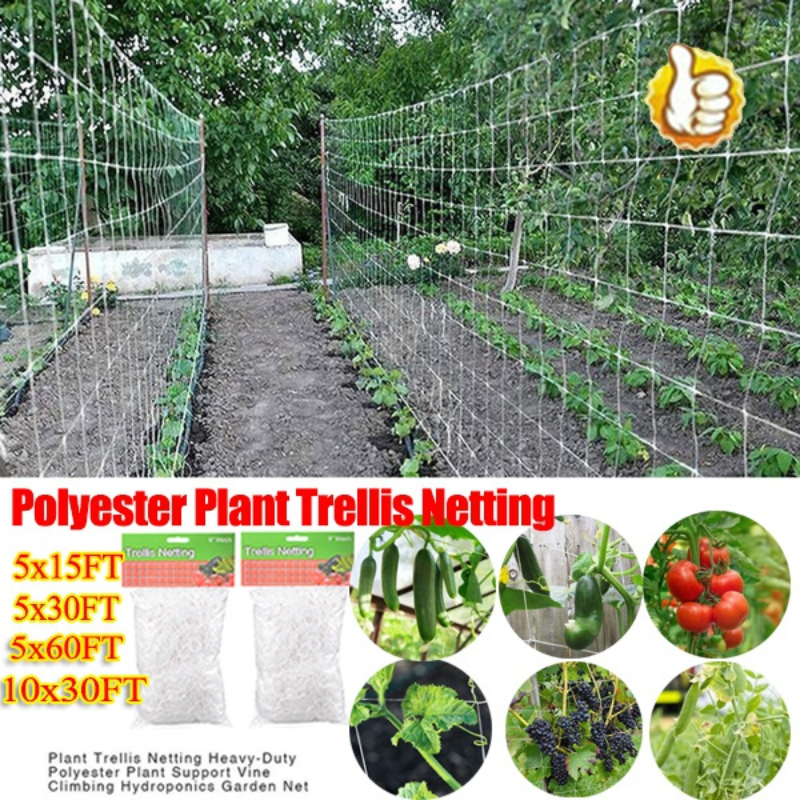 Garden Plant Trellis Netting Heavy duty Polyester Plant - Temu