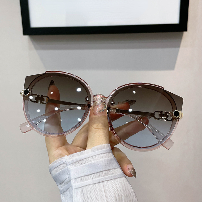Fashion Sunglasses Frameless Uv Sunglasses Vintage Ladies Stylish ...