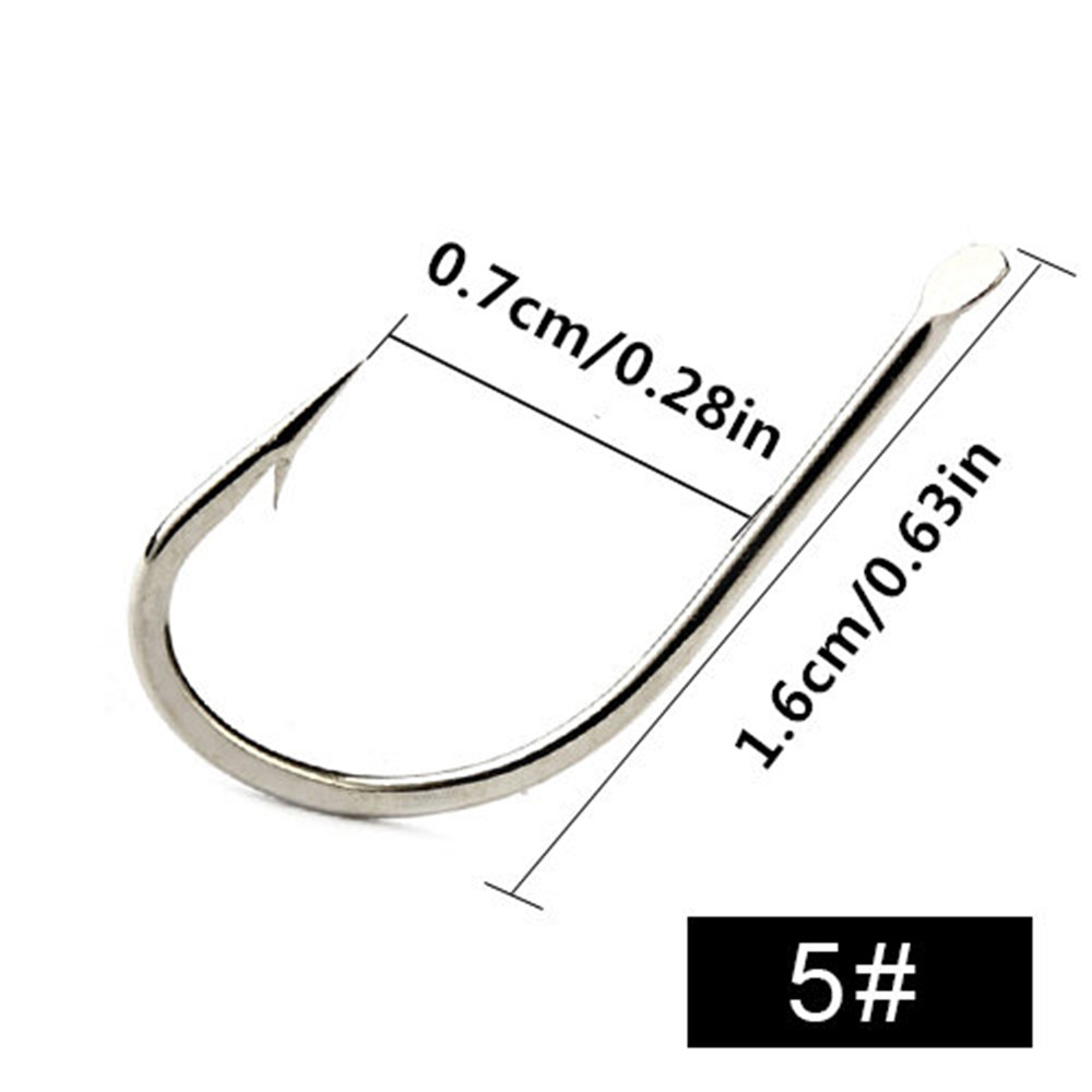 High Carbon Stainless Steel Fishing Hooks - Perfect For Freshwater &  Saltwater Fishing! - Temu Germany