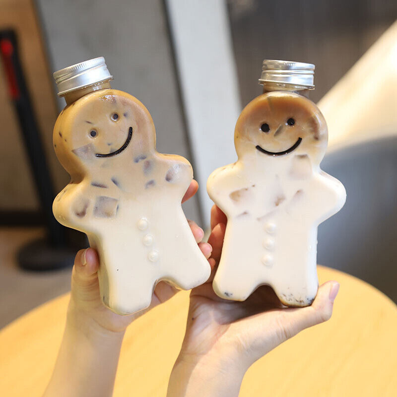 Festive Gingerbread Man Bottle Perfect For Christmas - Temu