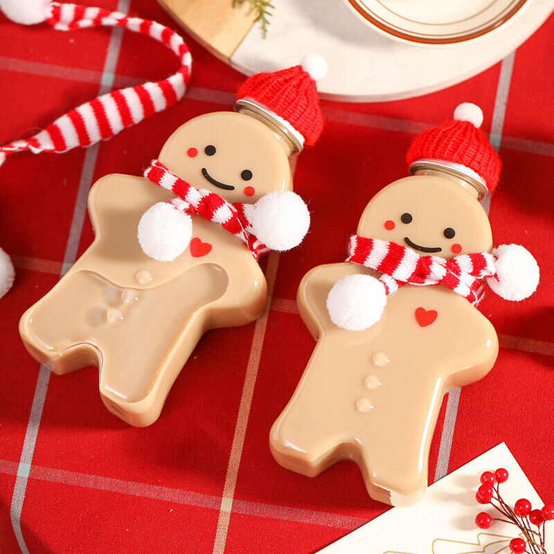 Festive Gingerbread Man Bottle Perfect For Christmas - Temu