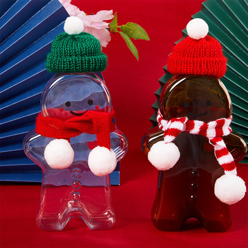 Festive Gingerbread Man Bottle Perfect For Christmas - Temu