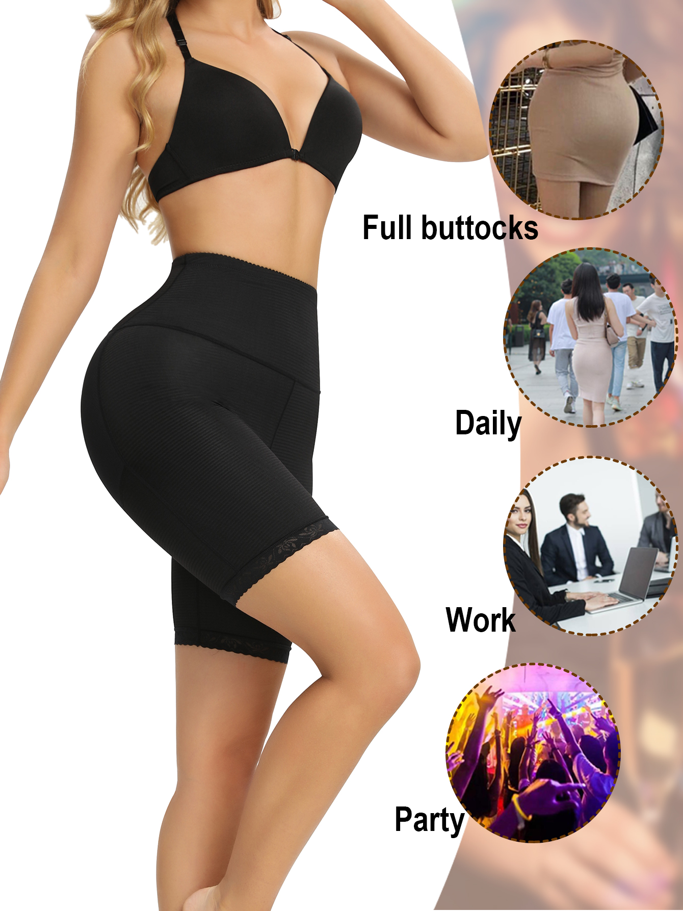 Ultra Slim Tummy Control Hip Lift Panties, 2023 new Women Daily