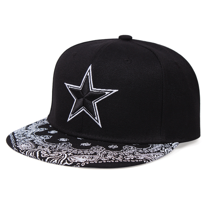 Dallas Cowboys Adult Baseball Cap Hip Hop Style Flat Brim Baseball Cap