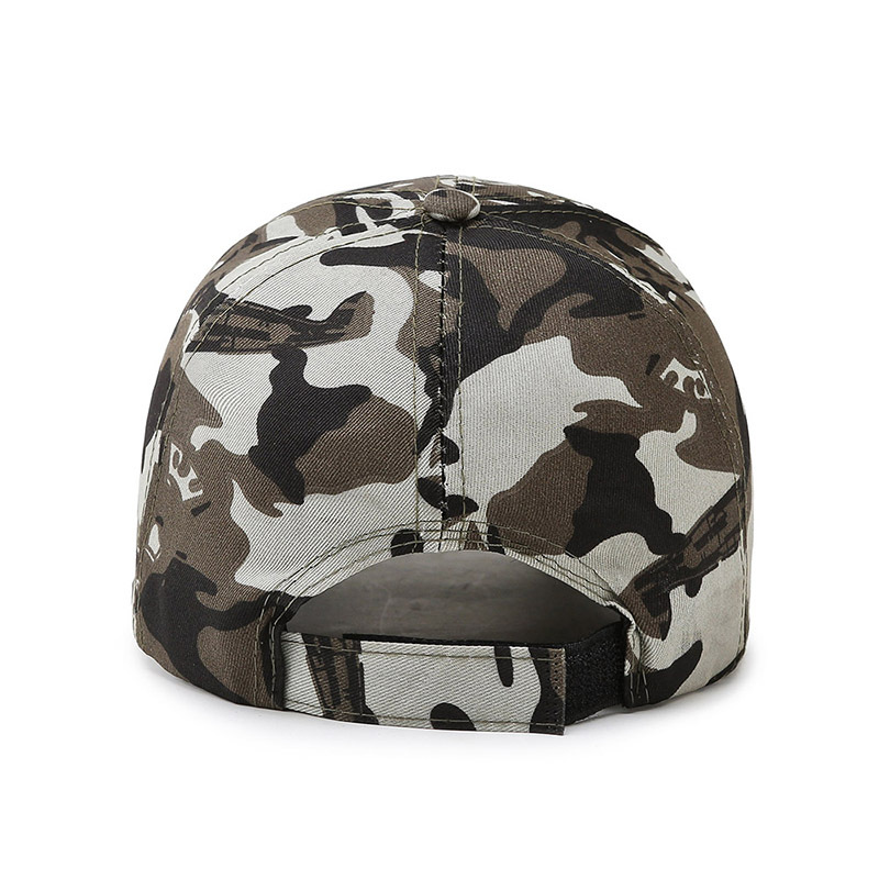 Camo Hat for Men Women, Adjustable Gray Army Military Camouflage Baseball  Cap, Hunting Fishing Outdoor Sport Dad Hats