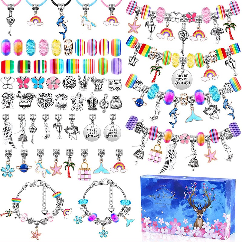 Set Para Hacer Pulseras Joyería Niñas