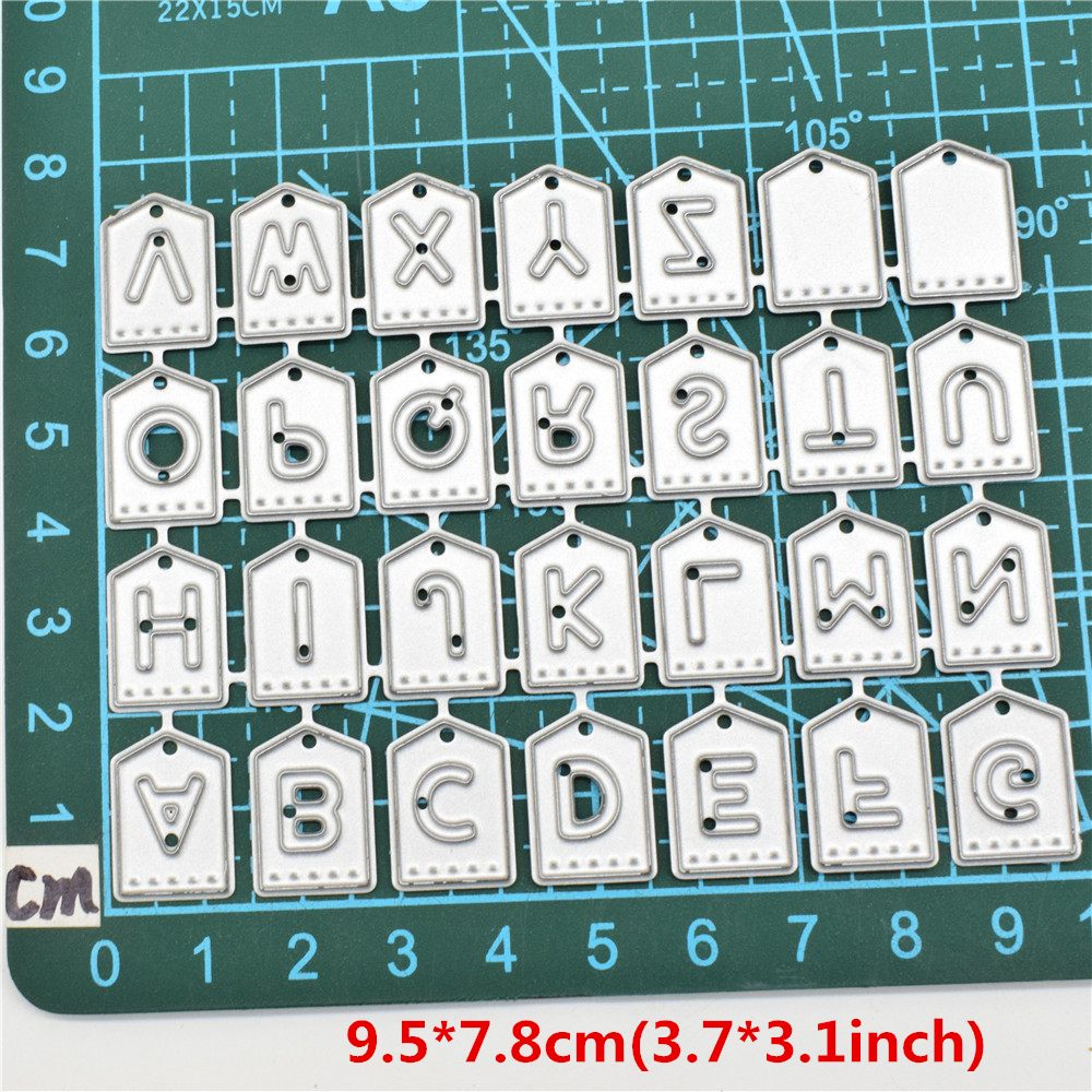 TEMU Troqueles De Corte De Metal Con Letras/alfabeto - ¡Ideal Para Hacer Tarjetas, Plantilla Troquelada Artesanía, álbum De Recortes Y Más! -