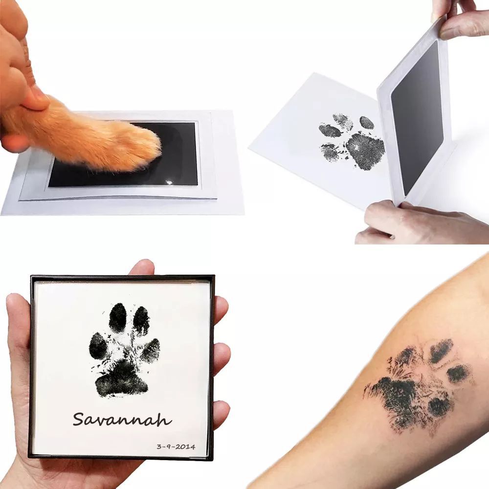 

Clean Touch Ink Pad For Pets - Create Lasting Memories With Your Dog Or Cat's Paw Prints