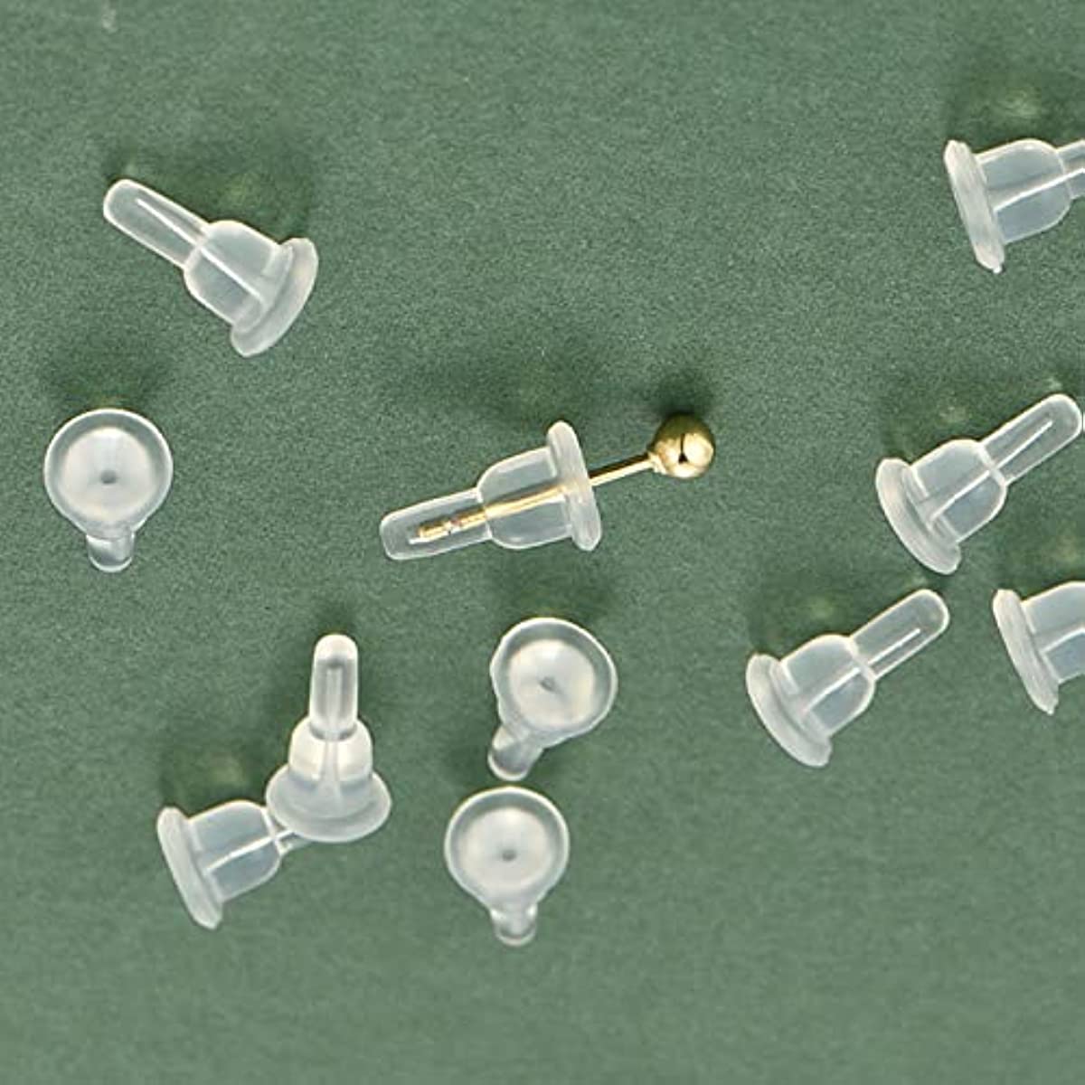 Pack includes ten pairs of plastic earring safety backs. – Holly Yashi