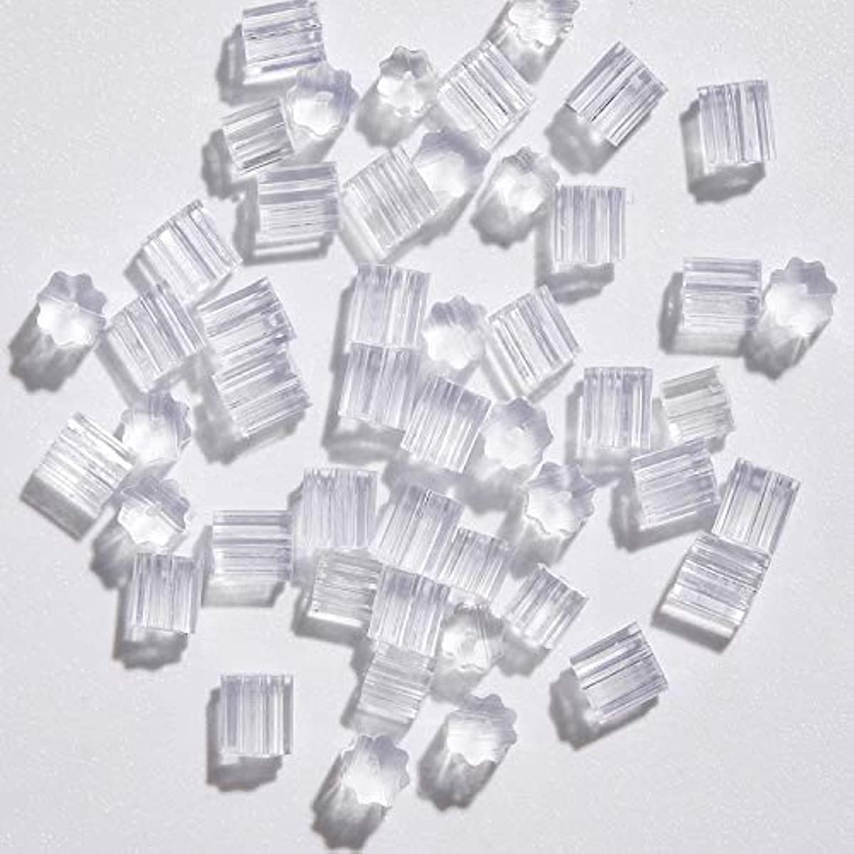 Soft Silicone Earring Backs Clear Plastic Rubber Earring - Temu