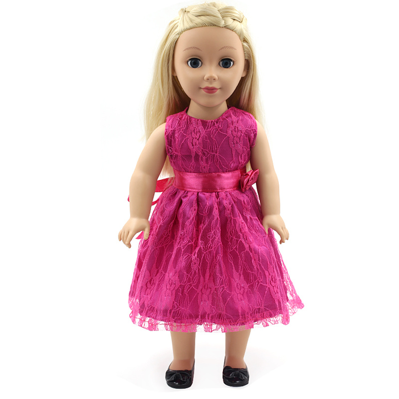 Doll Clothes Girl Doll (product Include Doll Shoes) Lace - Temu