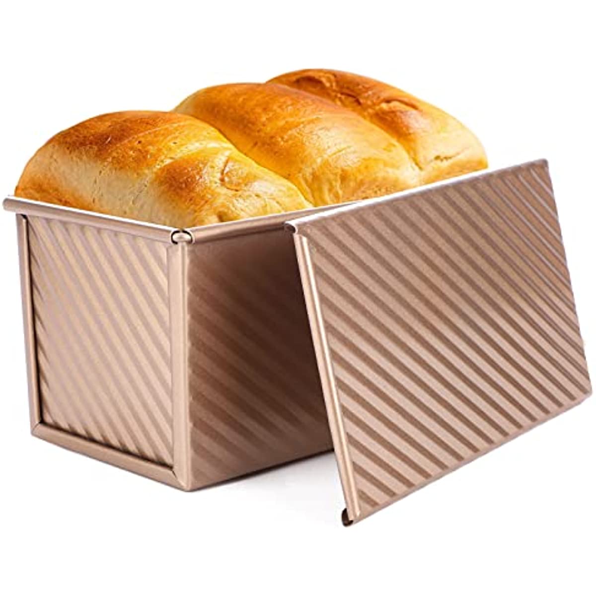 Loaf & Bread Tin, Loaf & Toast Pan with Lid
