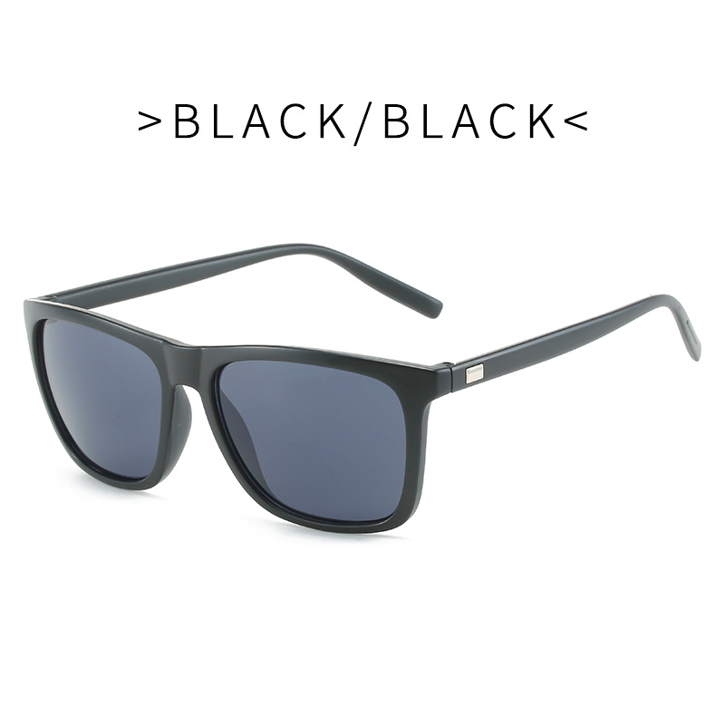 Trendy Cool Outdoor Sunglasses Classic Square Frame Polarized