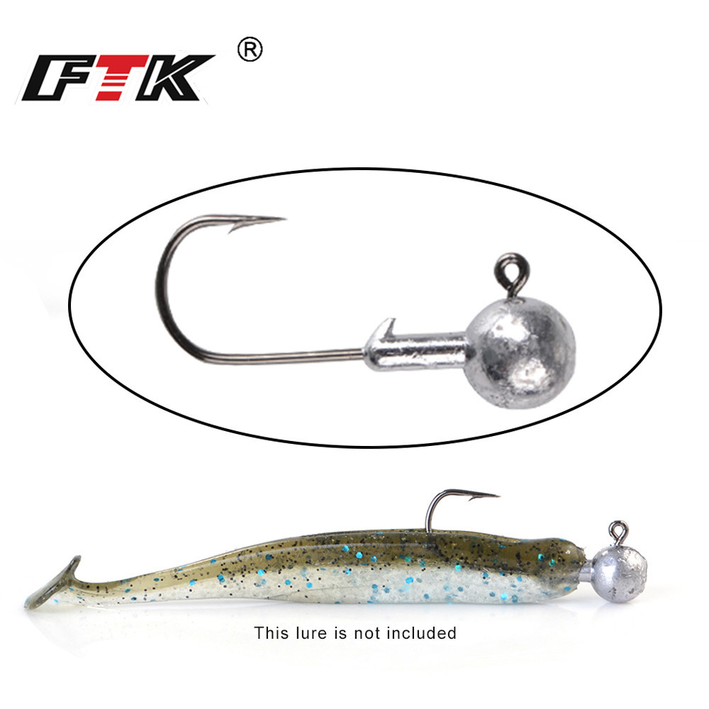 Ftk High Carbon Steel Fishing Jigging Hook Lightweight - Temu