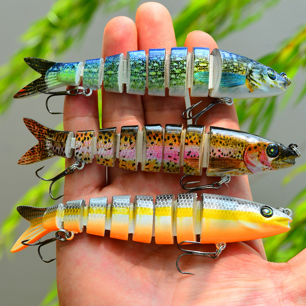 10 Soft Bionic Lures,sea&freshwater Bionic Fishing Lures,creative Realistic  Lure Fishing Accessorie