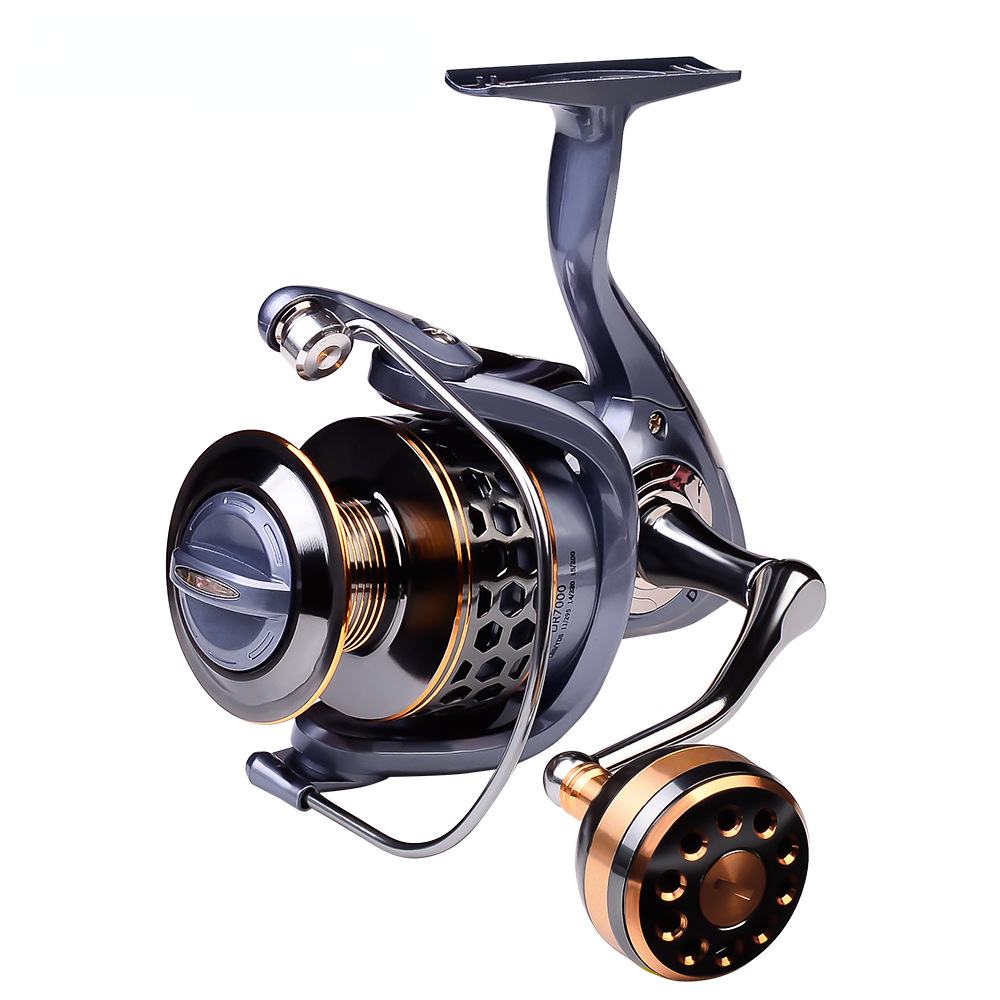 Premium All-Metal Fishing Reel - Long-Distance Fishing Line Reel with High  Strength Plastic Reel Body, Anti-Slip Wheel Grip & Fishing Rod Accessories