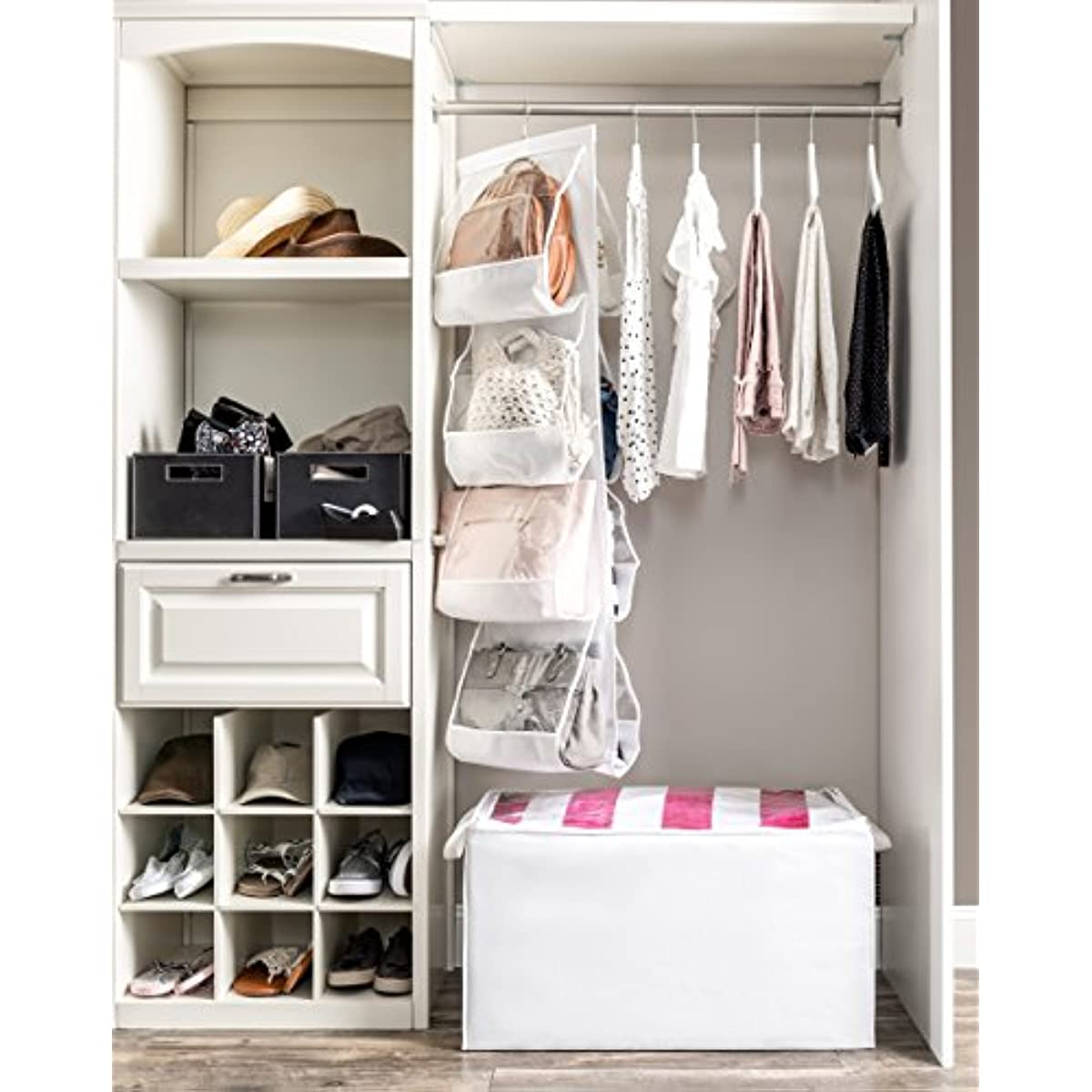 Closet Purse Storage Organizer - Wardrobe Handbag Storage Holder