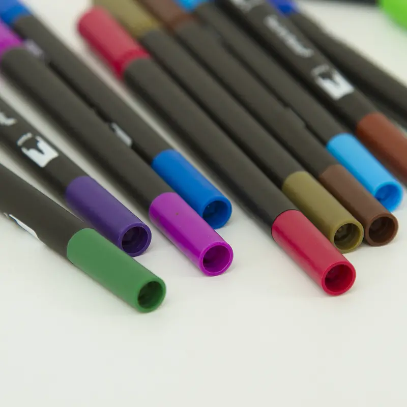 Up To 120 Color Dual Brush Art Markers Pen Fine Tip Brush Pens Drawing  Painting Watercolor Art Marker Pens - Temu