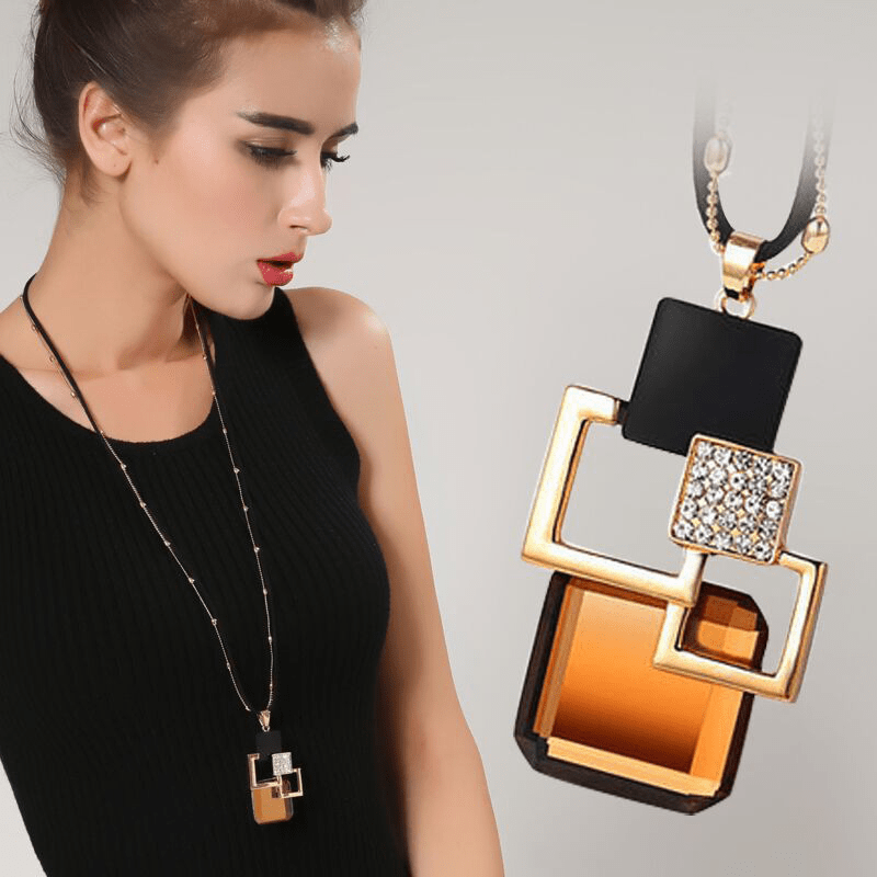 

Autumn And Winter New Fashion Pendant Retro All-match Long Necklace Clothing Accessories Sweater Chain Women