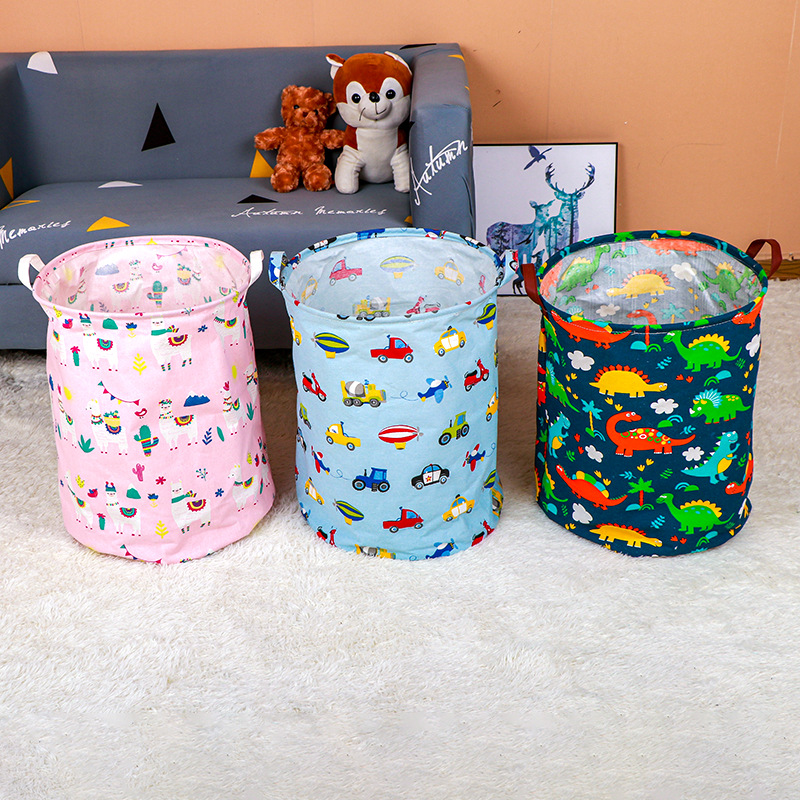  WIONC Cesta plegable para la ropa sucia, cesta de  almacenamiento de juguetes para niños, súper grande, de algodón, con asa  (color D: D) : Hogar y Cocina