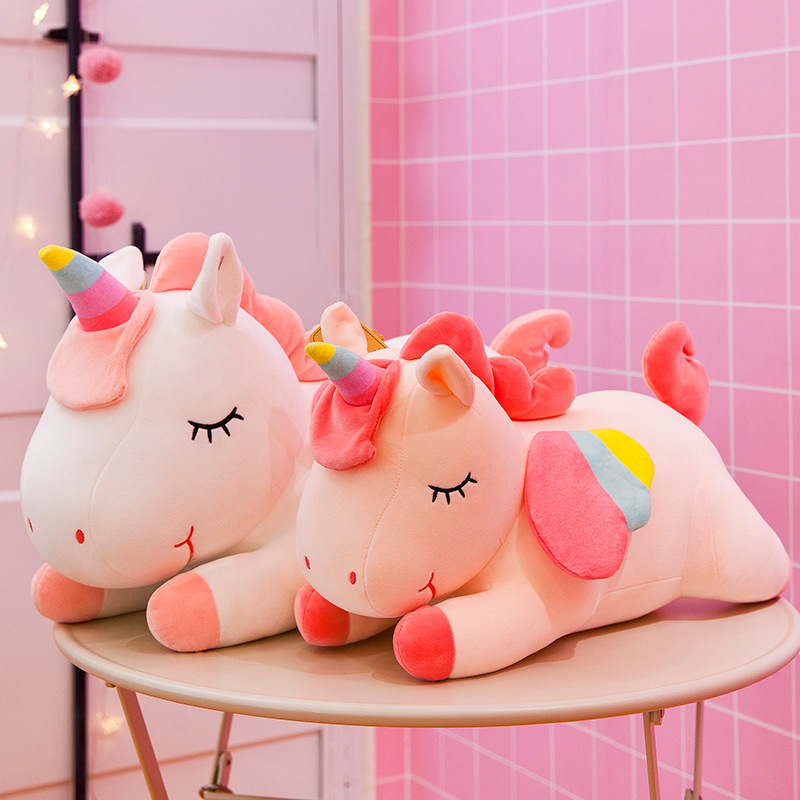 

11.8inch Soft Unicorn Plush Toy, Baby Kids Appease Sleeping Pillow Doll, Animal Stuffed Plush Toy, Birthday Gifts For Girls Children
