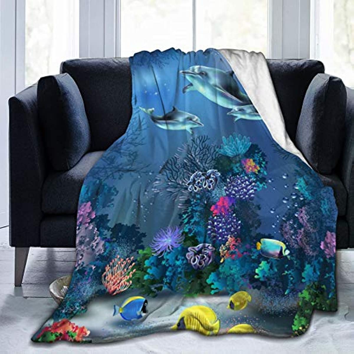 Fish Print Blanket Outdoor Fishing Lovers Blanket Soft Warm - Temu