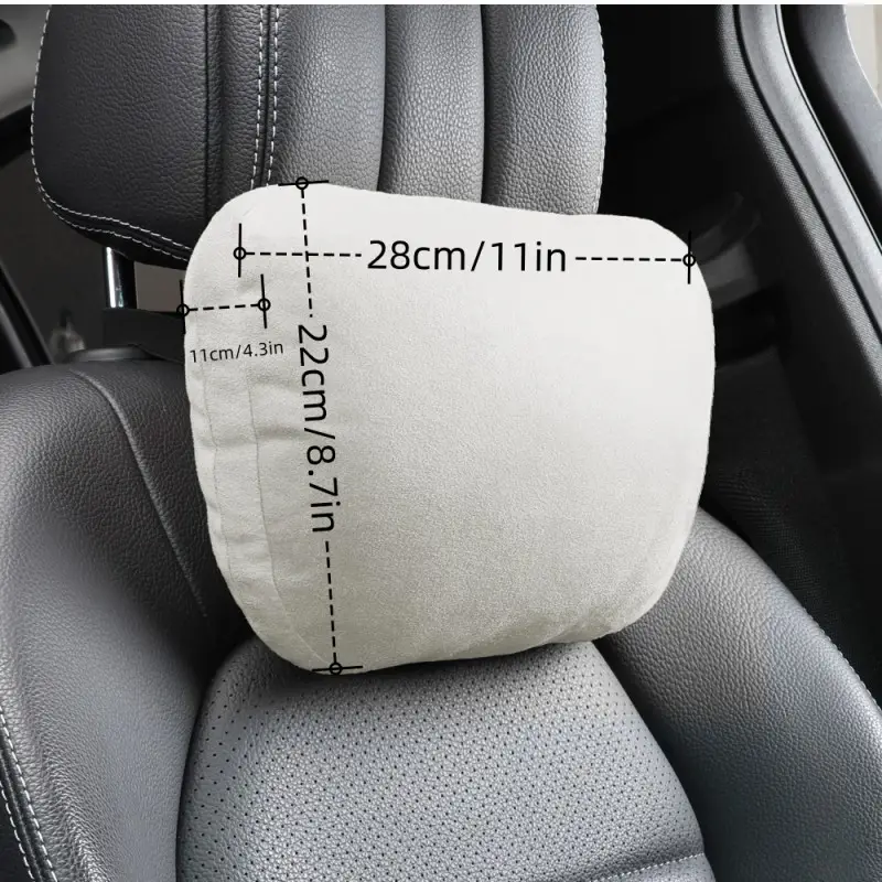 Car Headrest Lumbar Support Pillow Memory Foam Neck Pillow Waist Pillow Car  Interior Accessories For Tesla Model 3 Model Y