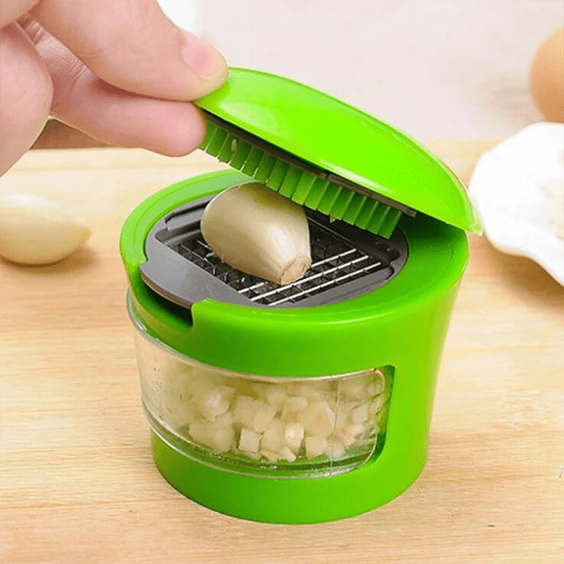 1pc Mini Intelligent Garlic Mincer Grinder, Garlic Press For