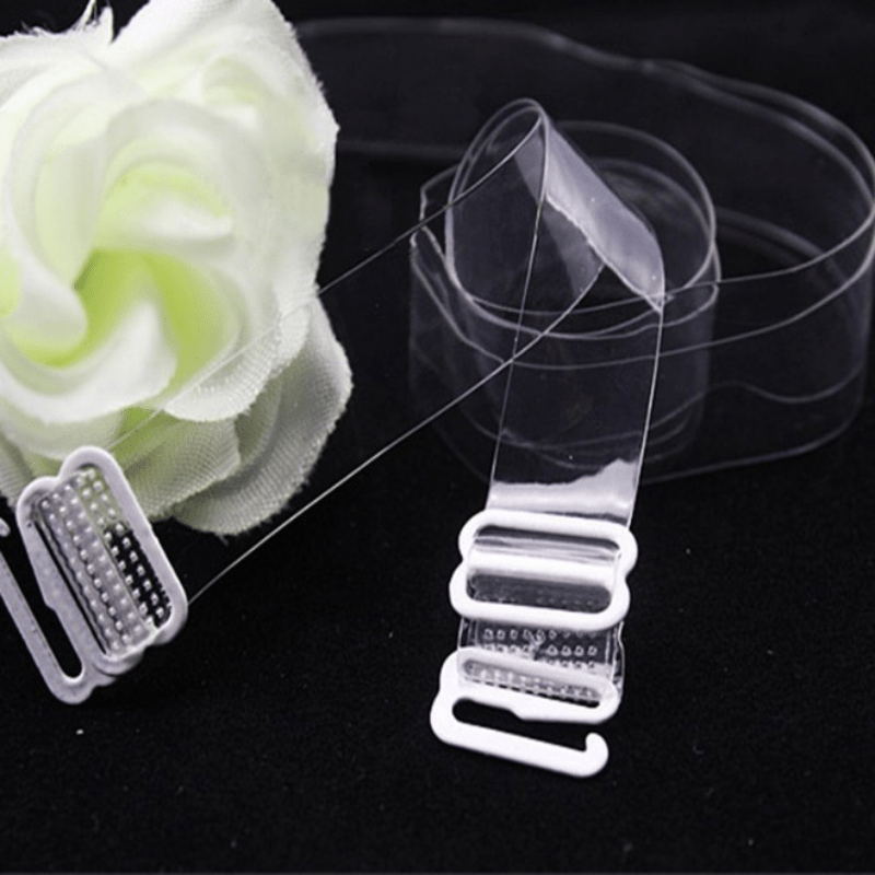 Transparent Invisible Crystal Silicone Bra Shoulder Strap Non-slip