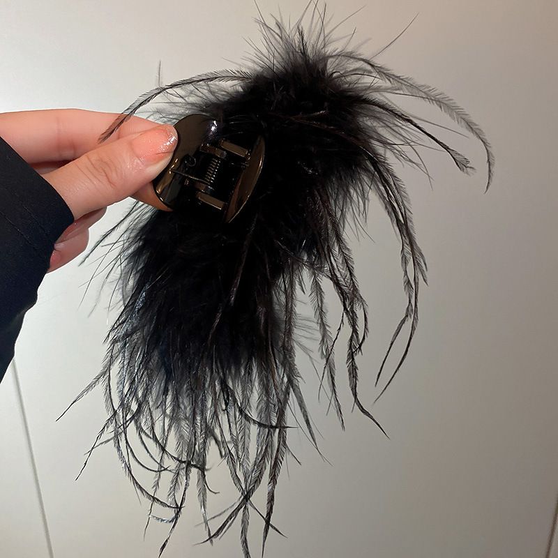 Feather Hair Claw Strong Hold Hair Claw Clips Vintage Hairgrip Headwear Fashion Hair Accessories For Women Girls | Free Shipping For New Users | Temu Feather Hair Claw Strong Hold Hair Claw Clips Vintage Hairgrip Headwear Fashion Hair Accessories For Women Girls | Free Shipping For New Users | Temu