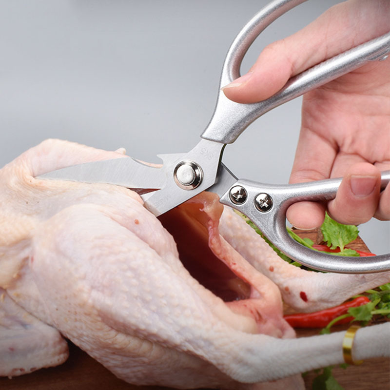 Stainless Steel Kitchen Scissors, Multifunctional Chicken Bone
