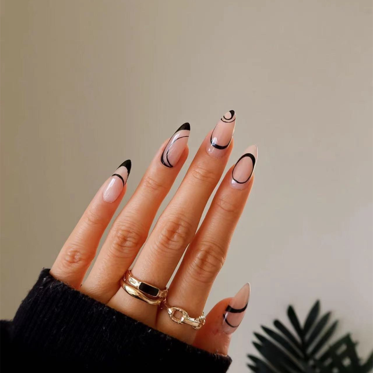 43+ Coffin Shaped French Tip Nails Designs To Try