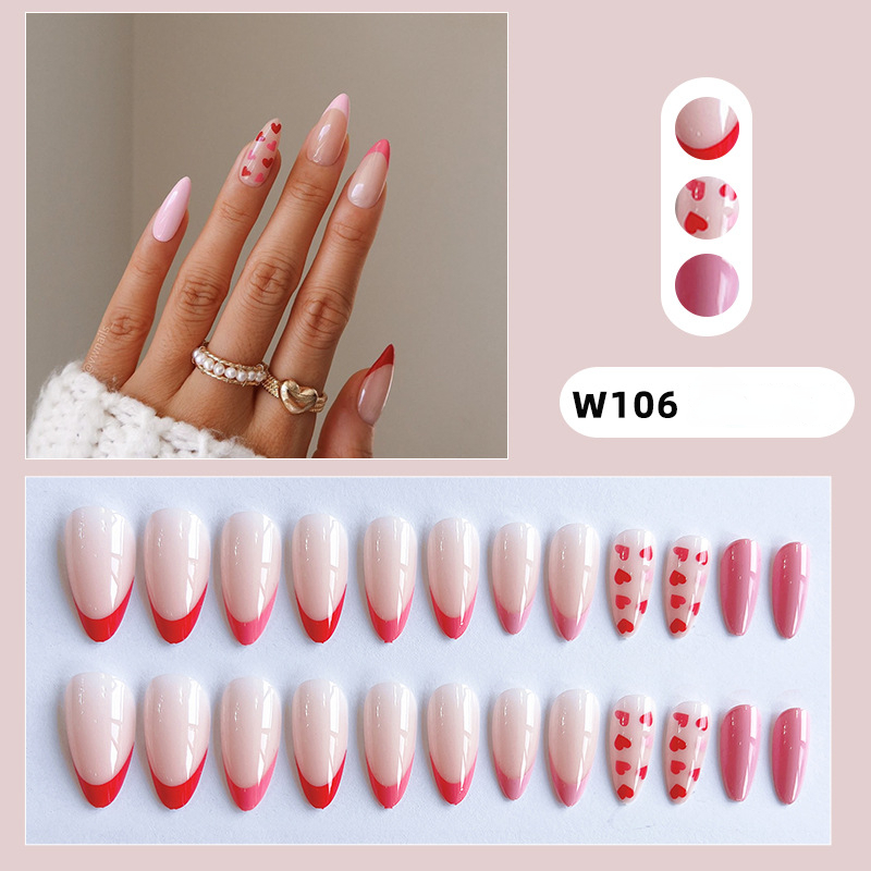 Double XL French | 2XL Long Deep French Nails