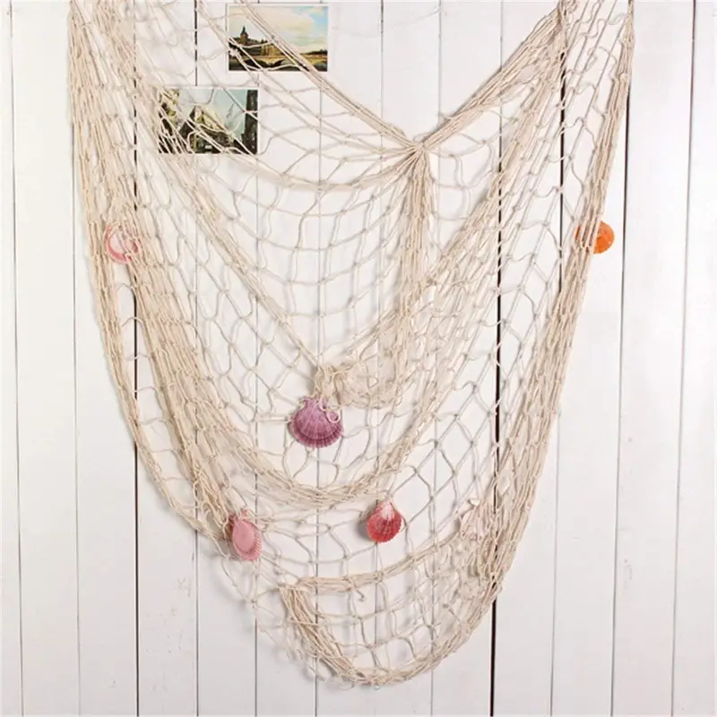 Ocean Themed Fishing Net Wall Decoration Perfect Parties - Temu Canada