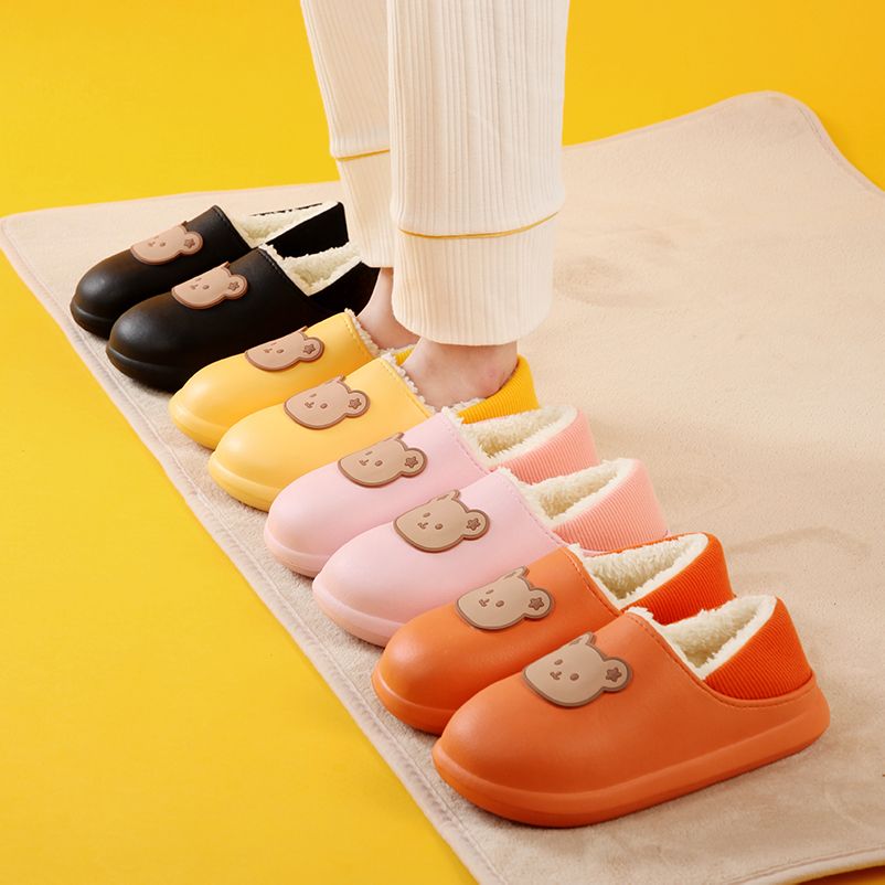 pantuflas casa mujer diseño oso adorable chanclas Temu Mexico