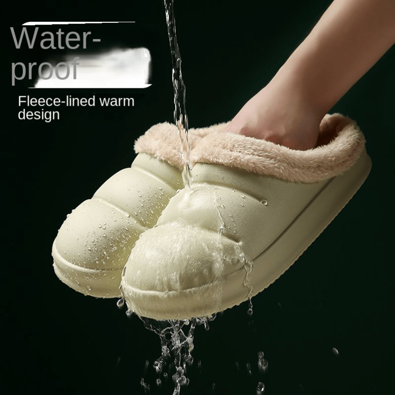 Fleece lined slippers discount womens