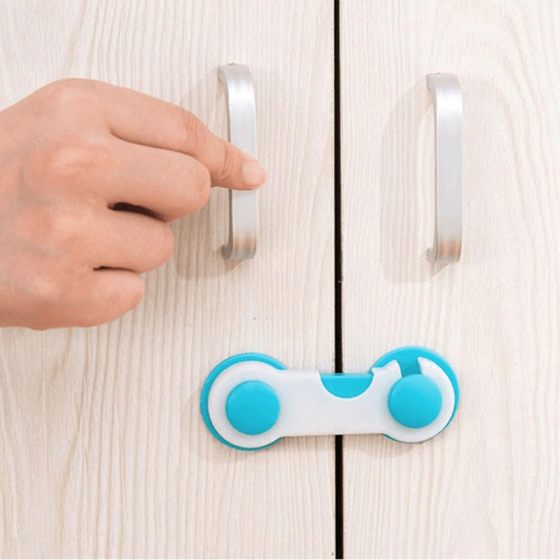 3X Fridge Locks For Kids Safety Door Latch Child Locks No Drilling Cabinet  Locks Select: White: Buy Online in the UAE, Price from 68 EAD & Shipping to  Dubai