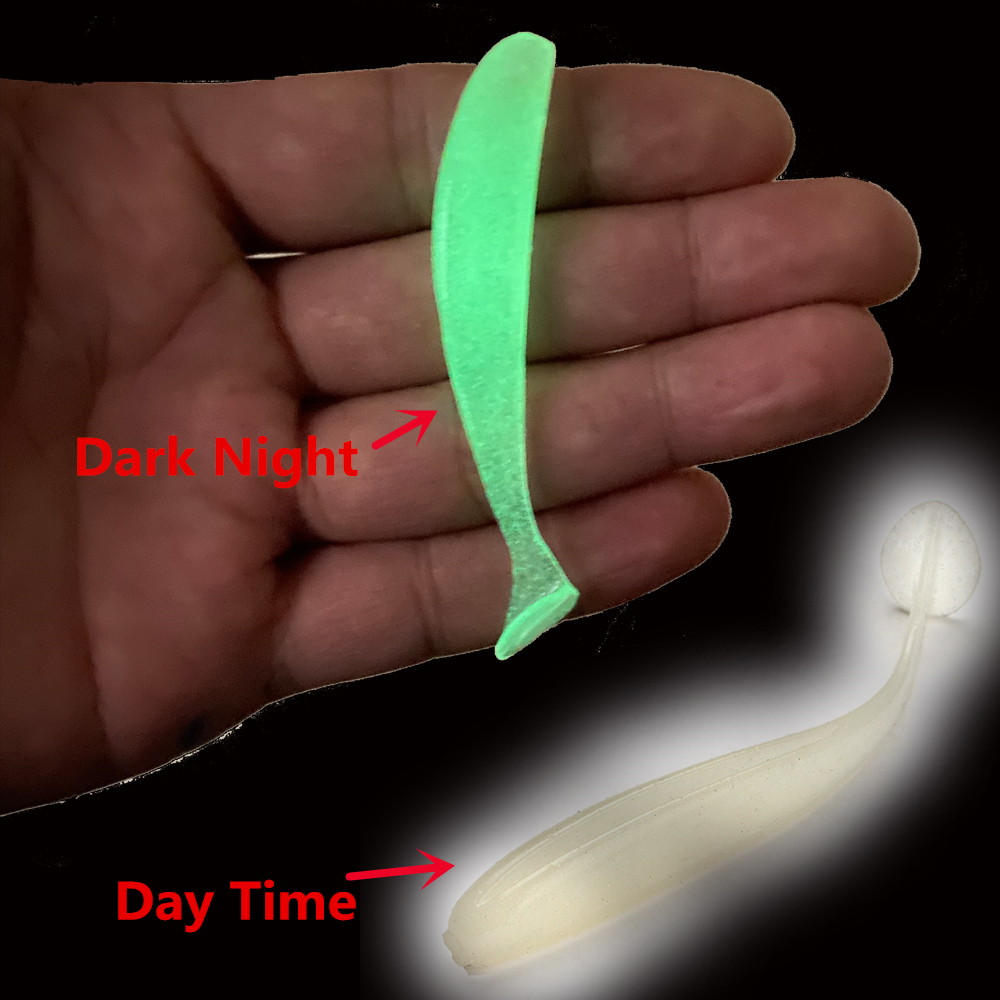 Soft Silicone T tail Fishing Lures Lifelike Artificial Worm - Temu