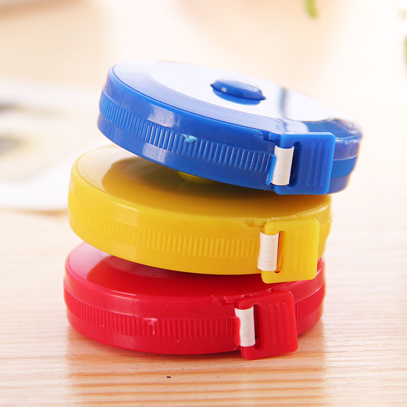 1pc Cute Mini Retractable Tape Measure For Sewing And Dressmaking, 1.5m/60in
