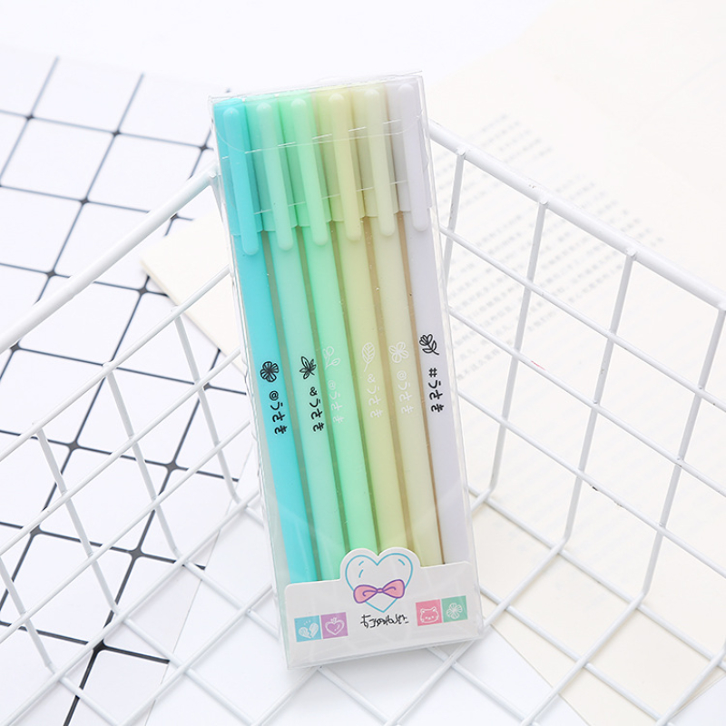 Morandi Color Gel Pens Add A Pop Of Color To Your - Temu